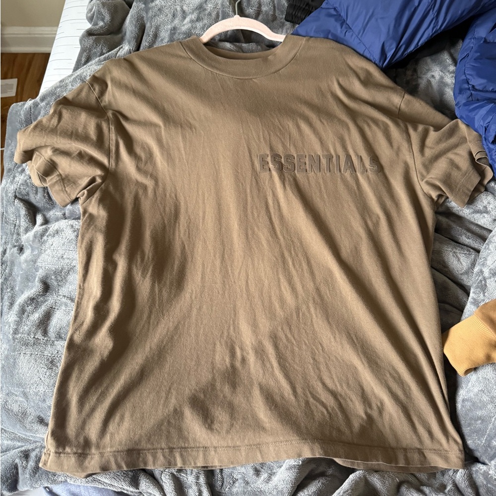 Essentials Men's Brown T-Shirt